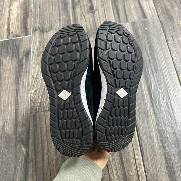 Sperry Women's 7 Seas Submariner Boots Wool Leather Black White Size 7.5M - Picture 6 of 7